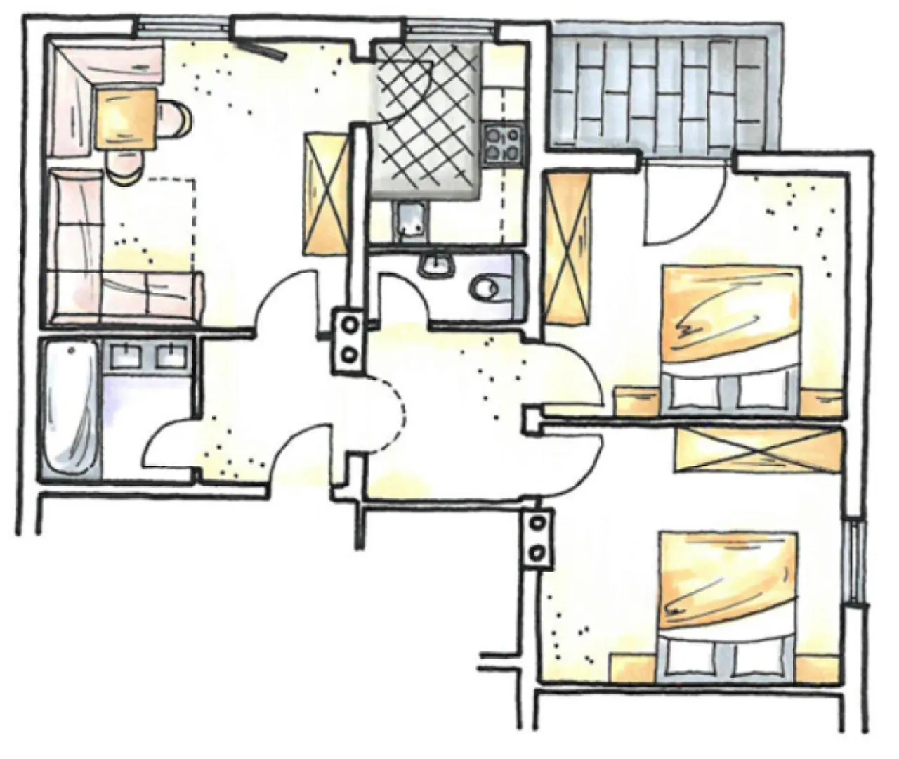 Apartment Apart Al Aua